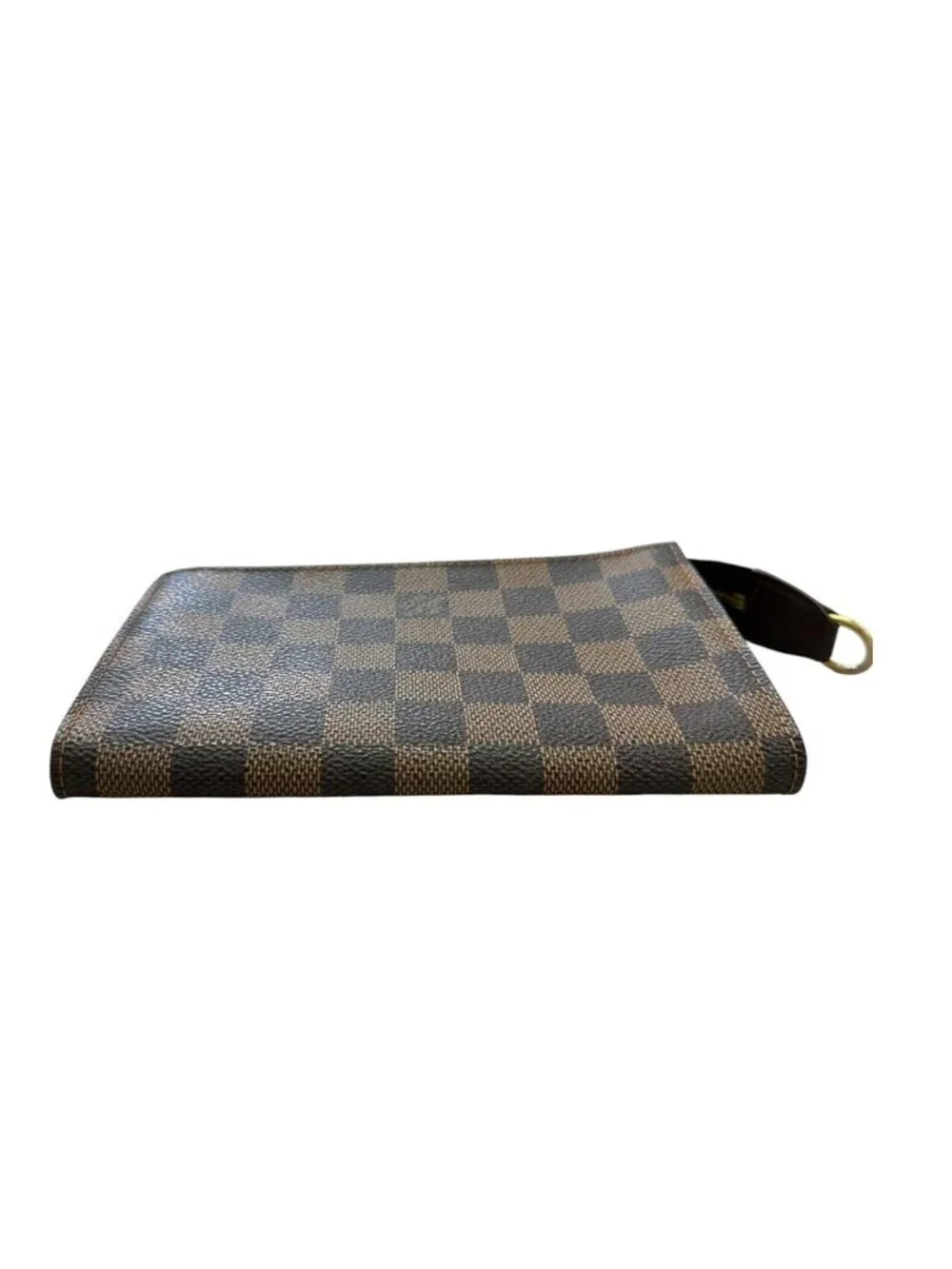 Louis Vuitton Damier Brown Gold Pouch Multi Case